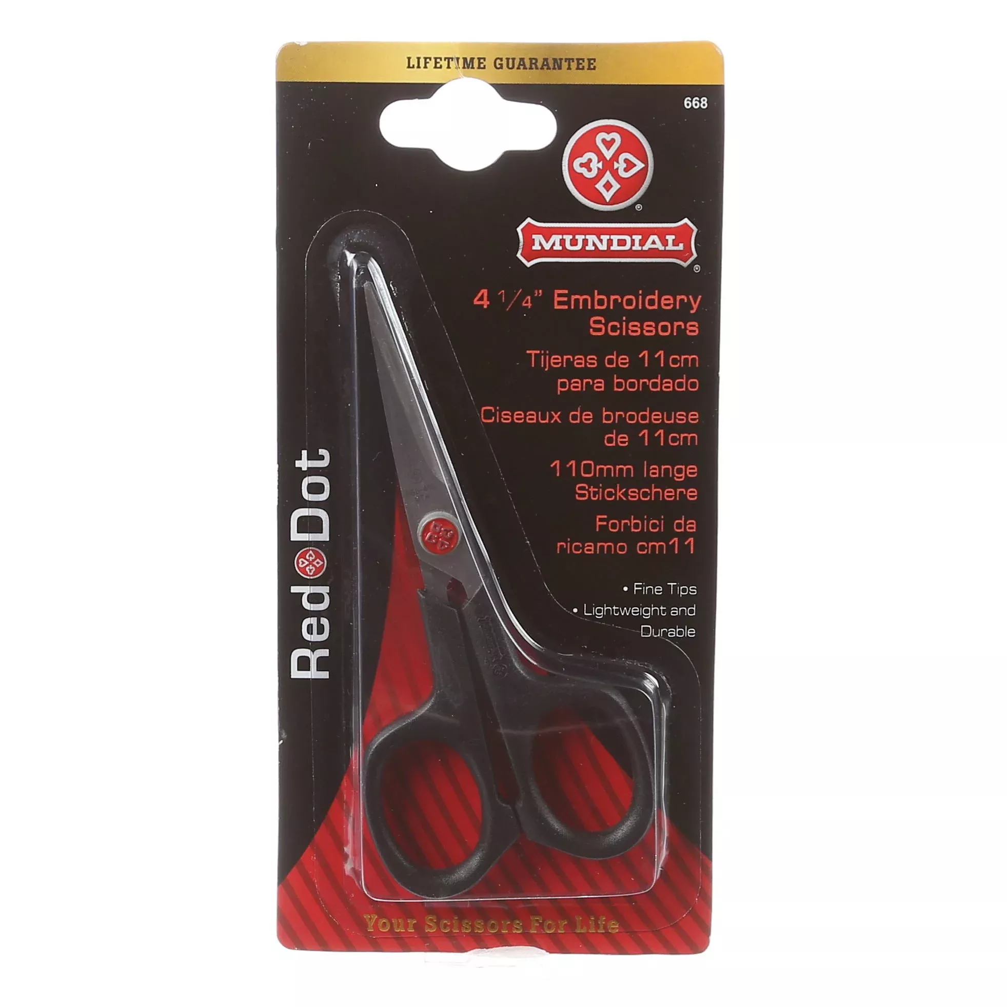 Embroidery Scissor 4 1 /2in