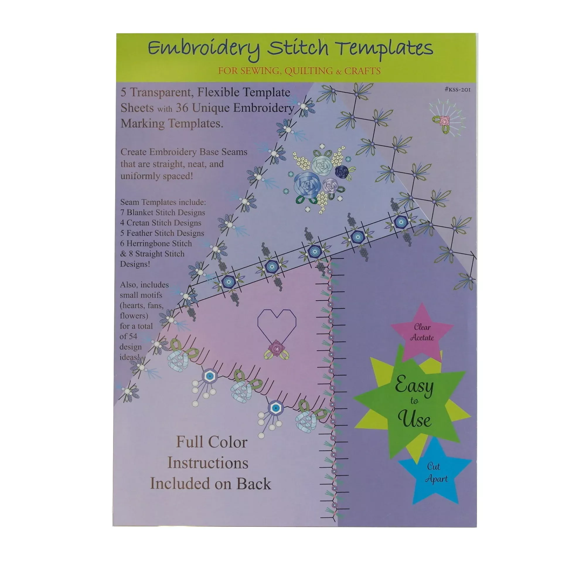 Embroidery Stitch Templates