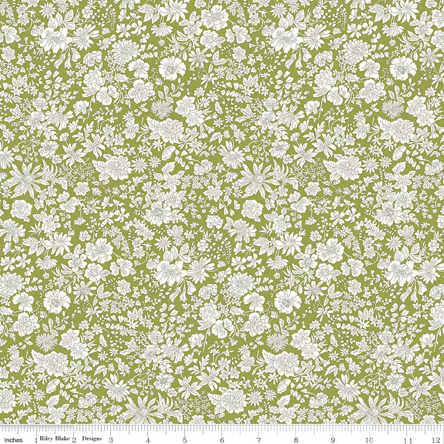 Emily Belle – Caterpillar – Liberty Fabrics – 01666440A – Half Yard