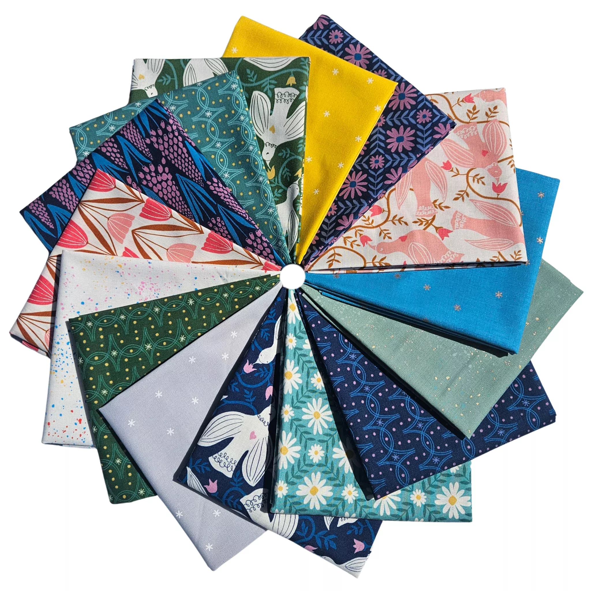 Endpaper+ 15pc Fat Quarter Bundle by Jen Hewett