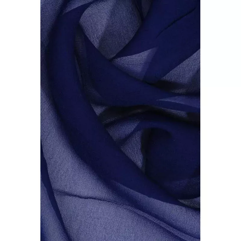 Estate Blue Silk Georgette Fabric