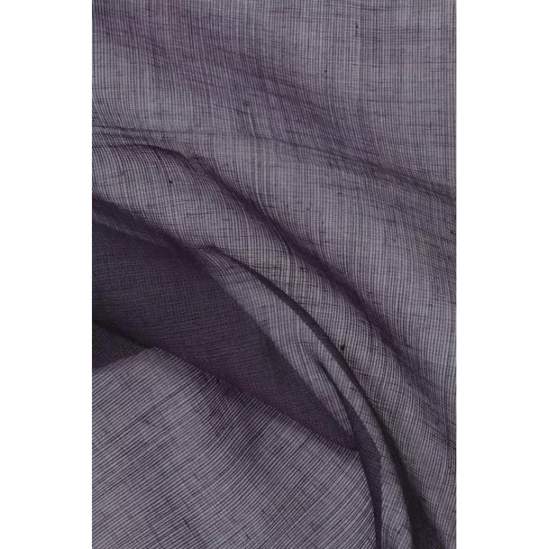 Excalibur Dark Purple Cotton Voile Fabric