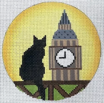 EyeCandy Needleart – London Cat Travel Round
