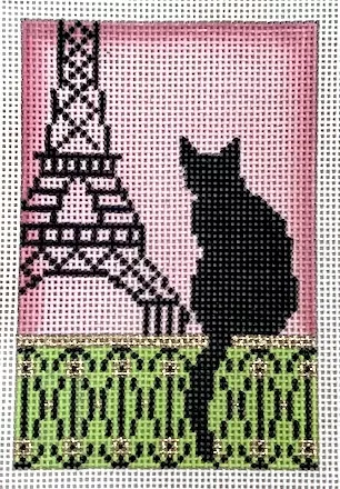 EyeCandy Needleart – Paris Cat Passport Cover