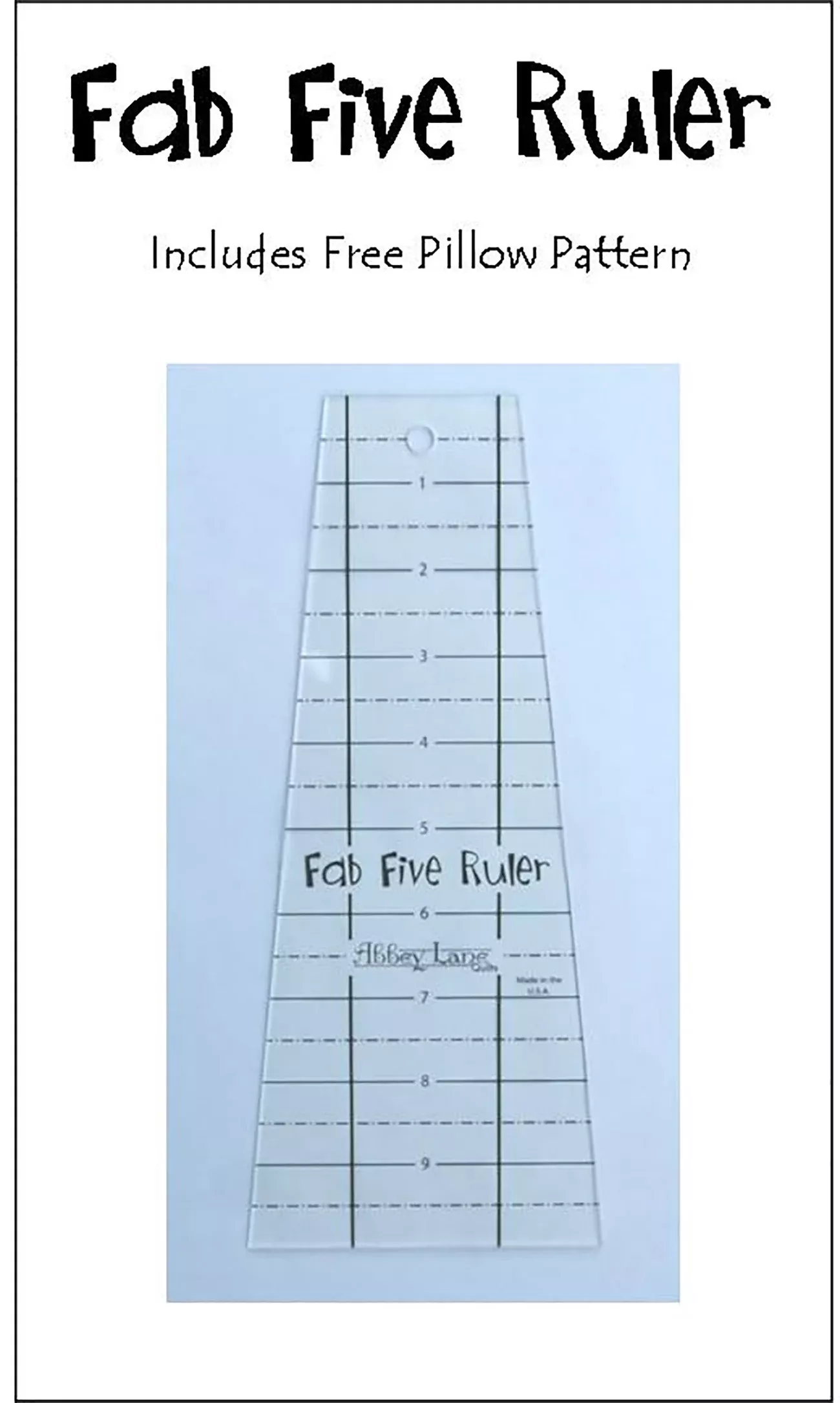 Fab Five Ruler