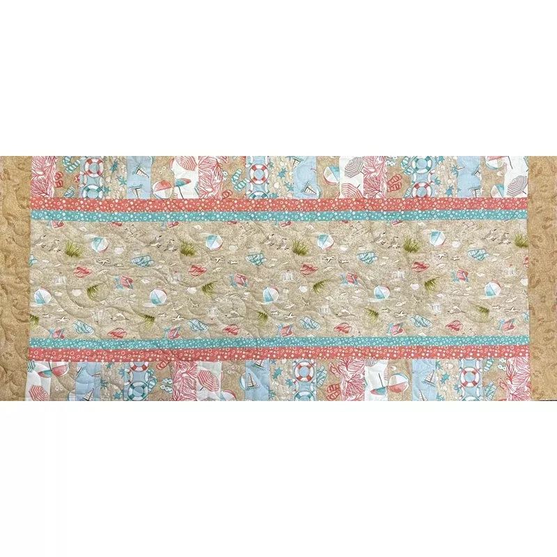 Fab-Focus Tablerunner – Beachy Keen, no pattern