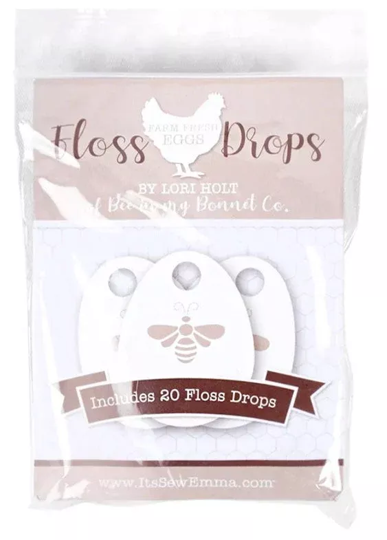 Farm Fresh Eggs Floss Drops by Lori Holt