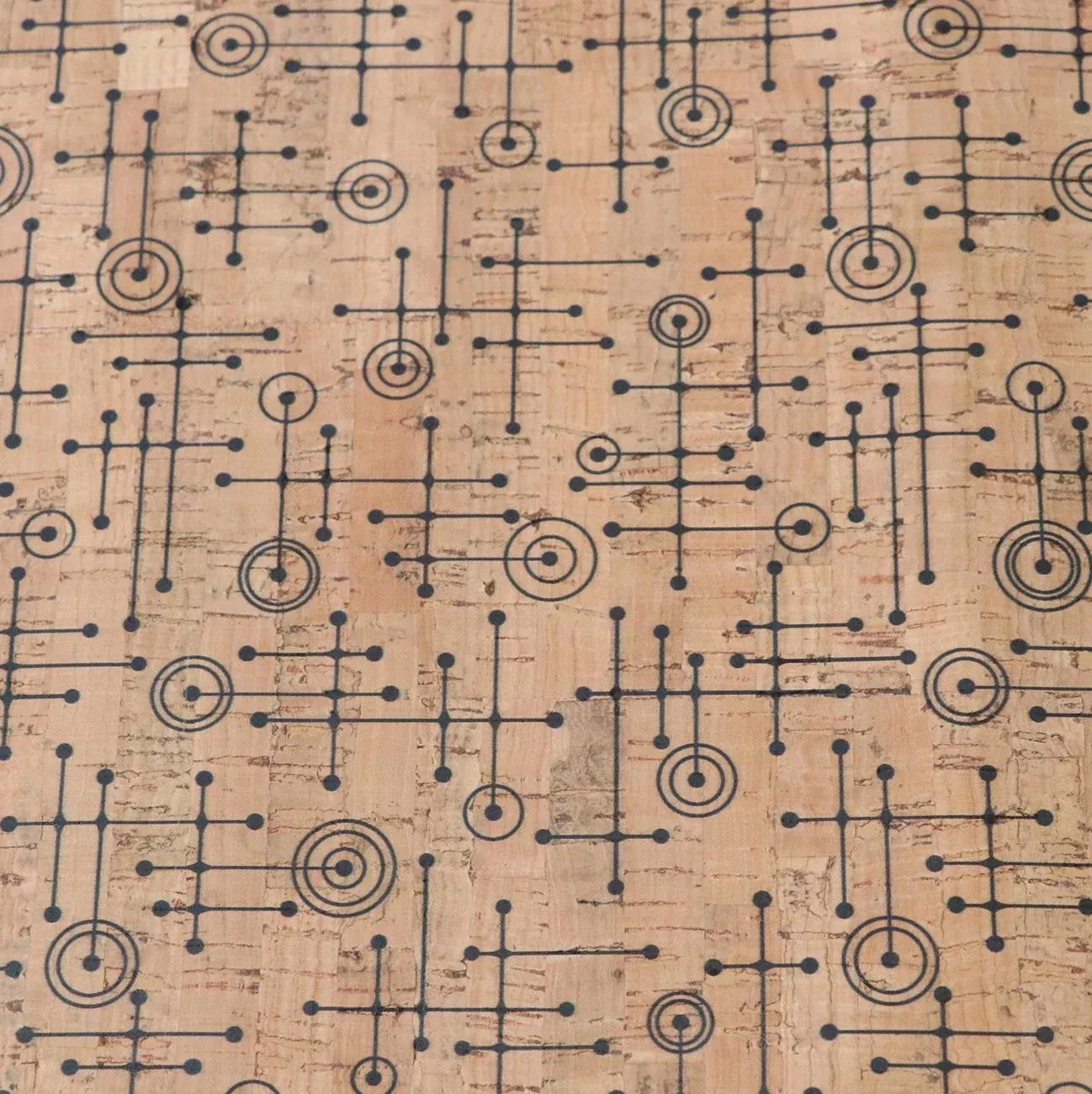 Fifties Abstract Pro Cork 1 /2 yard