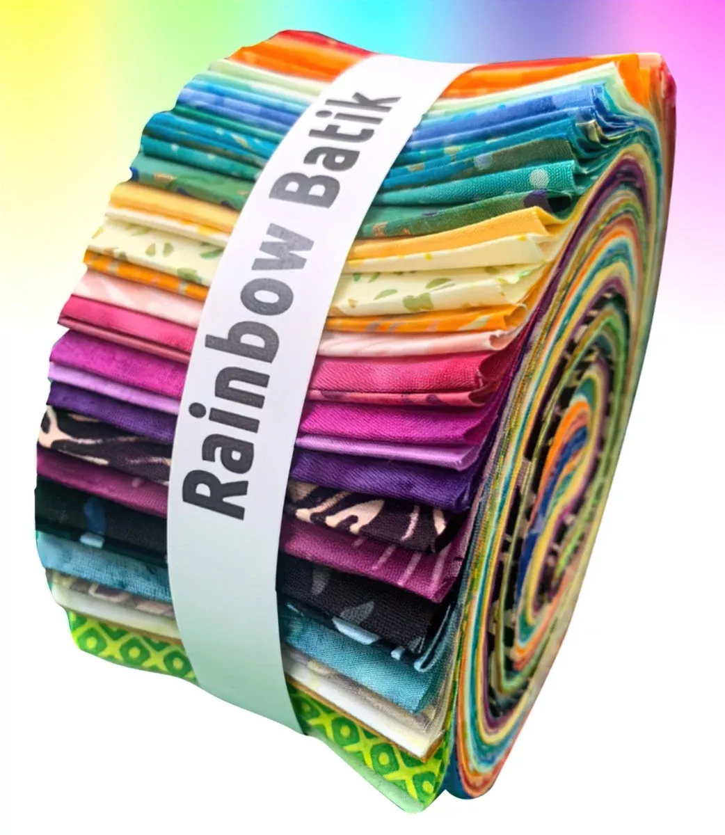 Fireworks Batik Roll – 2.5 Inch
