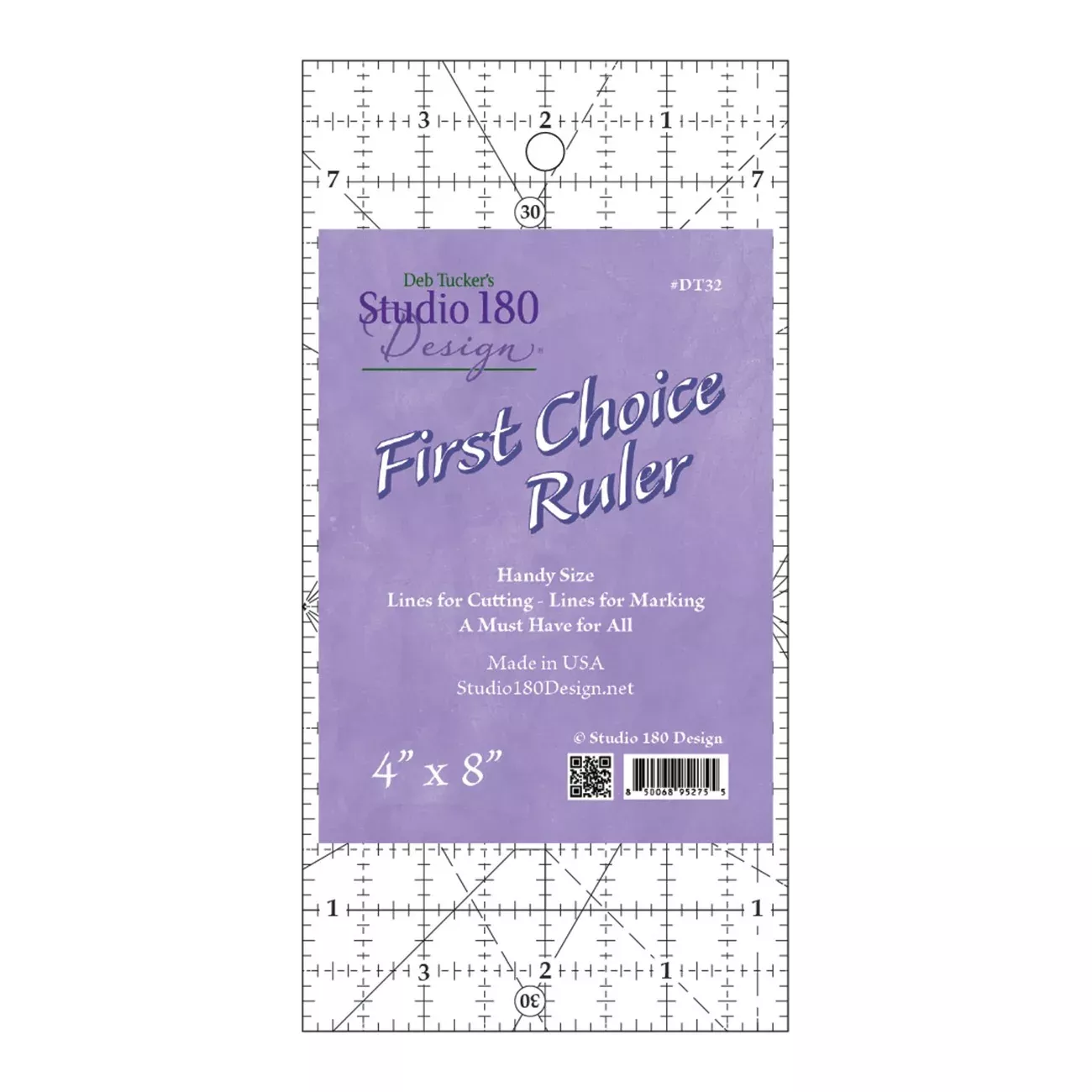 First Choice Ruler 4in x 8in