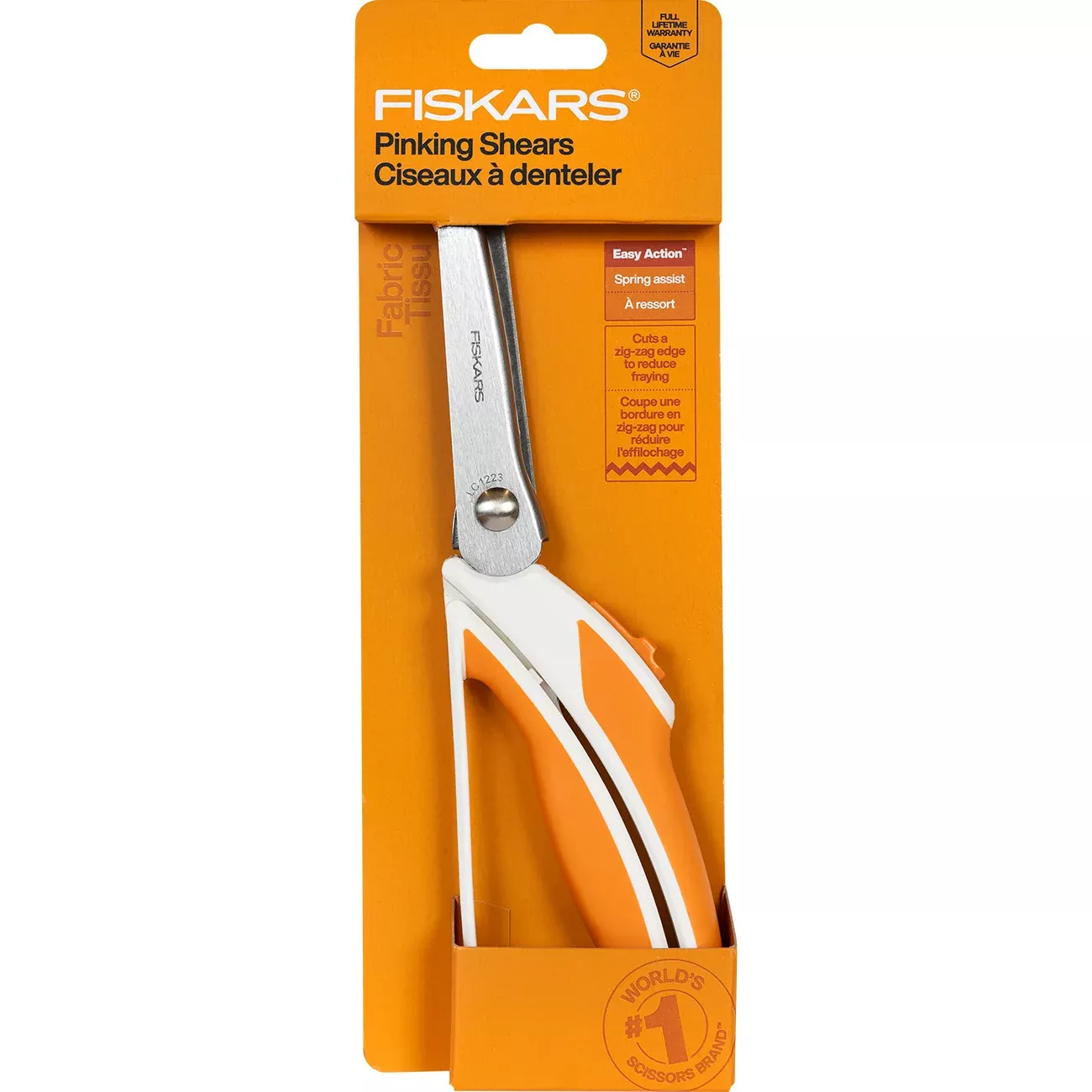 Fiskars Easy Action Pinking ShearsReplaces Item 9915F