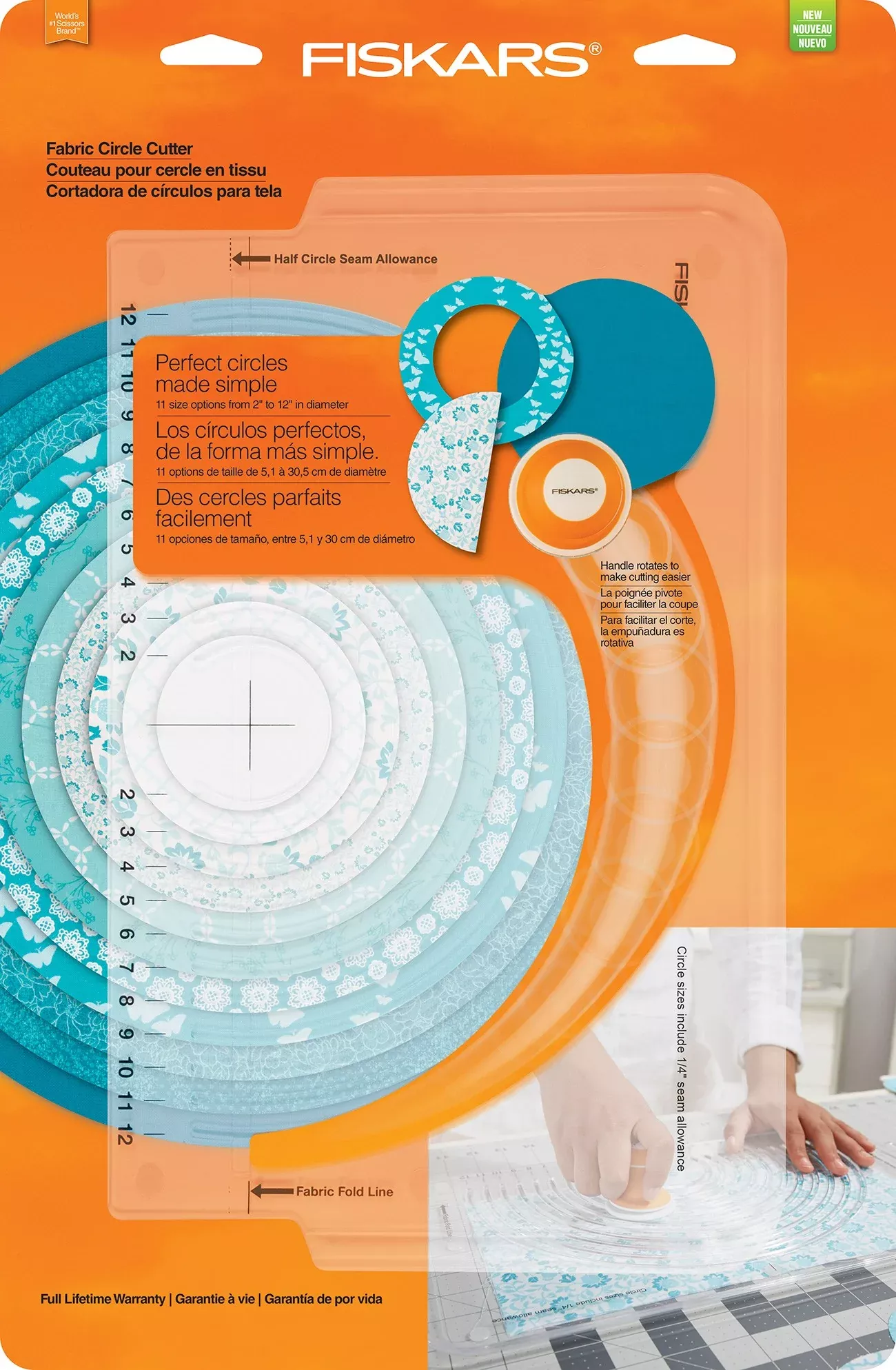 Fiskars Fabric Circle Cutter