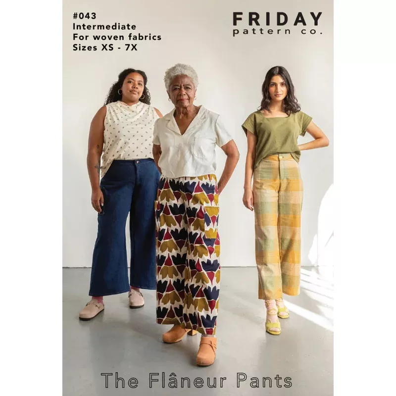 Flaneur Pants Pattern – sizes xs-7x