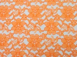 Floral Lace - Orange