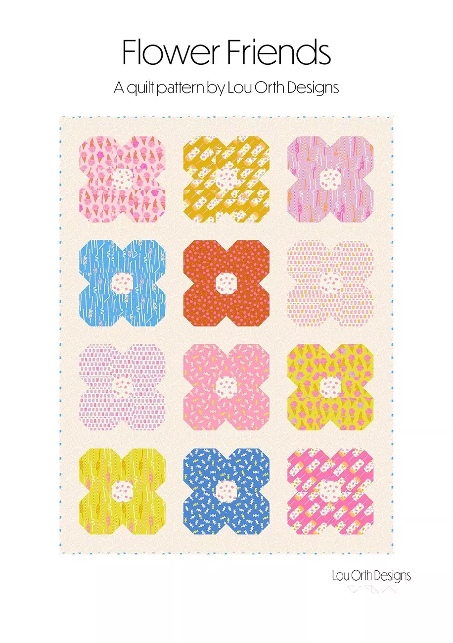 Flower Friends Quilt Pattern