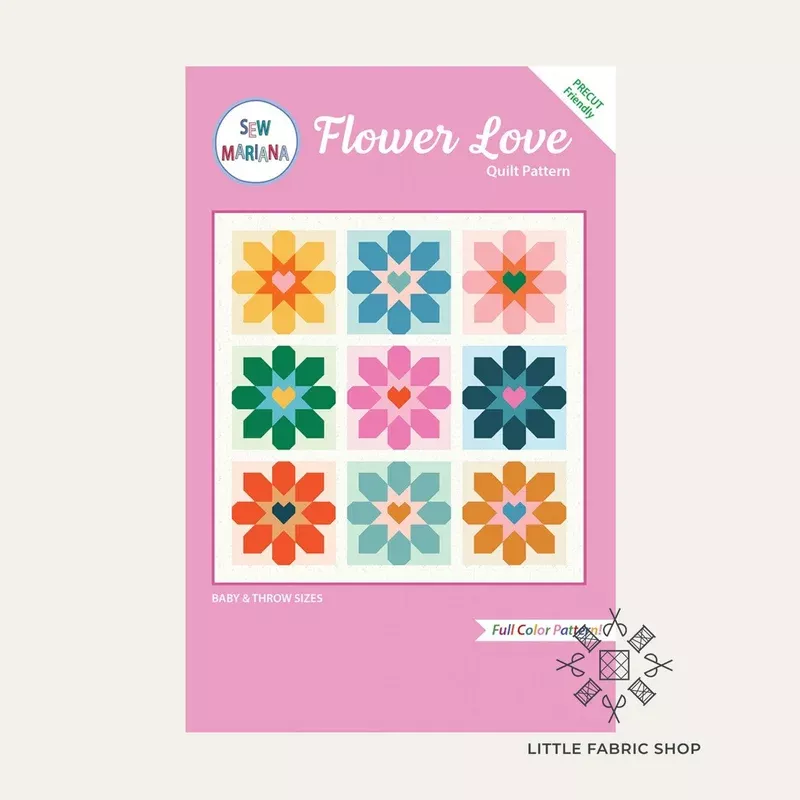 Flower Love | Quilt Pattern | Sew Mariana