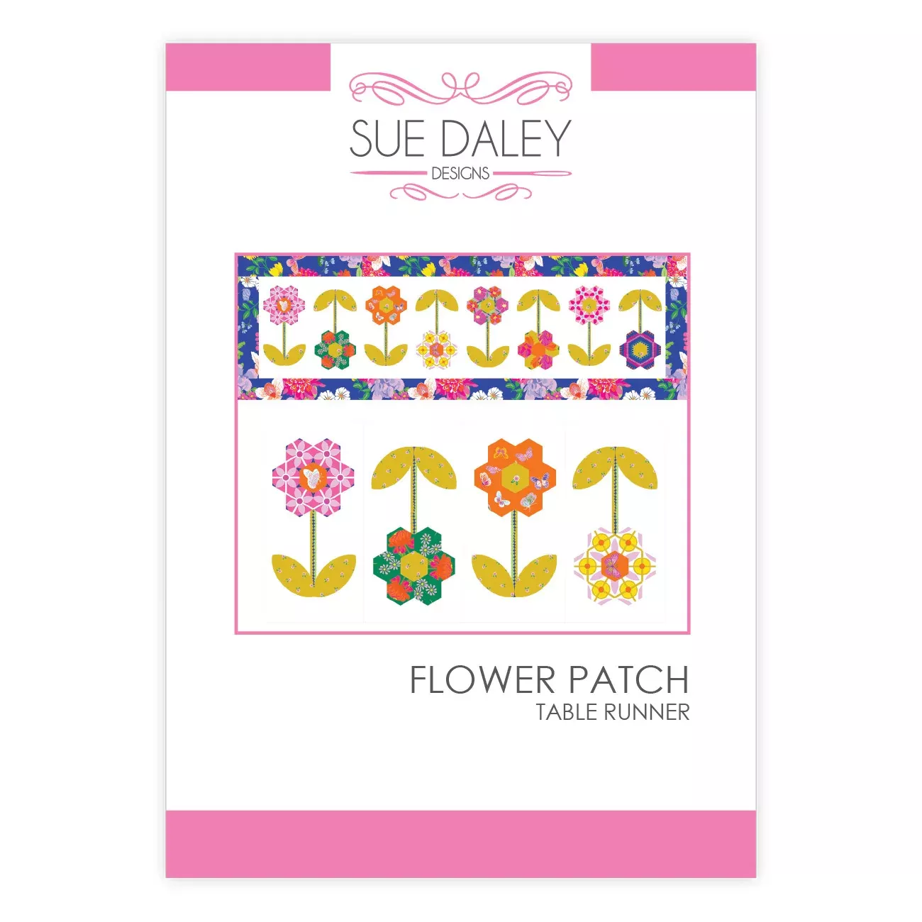 Flower Patch Table Runner Pattern