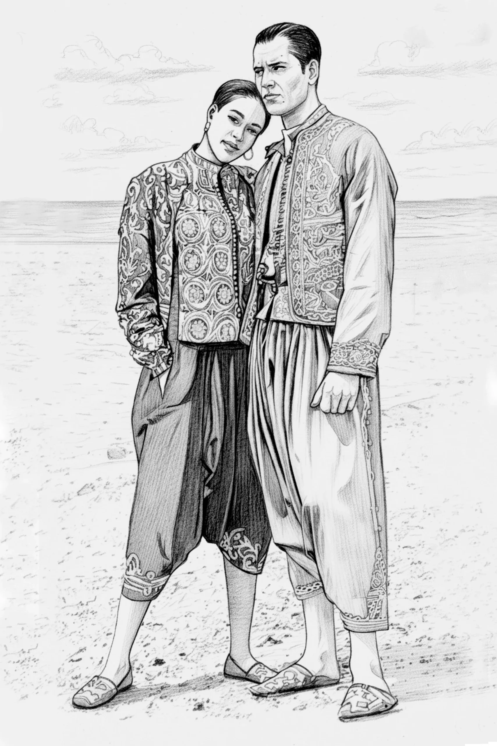 Folkwear #501 Algerian Suit Sewing Pattern