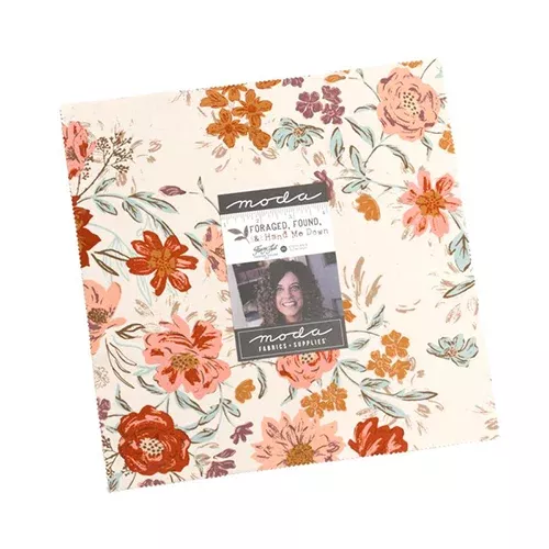 Foraged Found and Hand Me Down Layer Cake | Fancy That Design House | Moda Fabrics | 45630LC | Sold As A Bundle