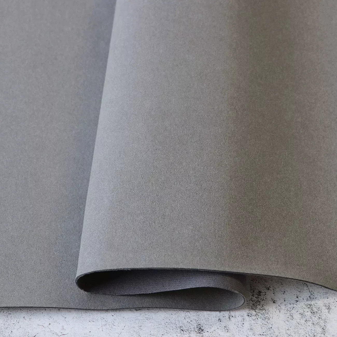 Fossil Grey Microsuede 1 /2yds