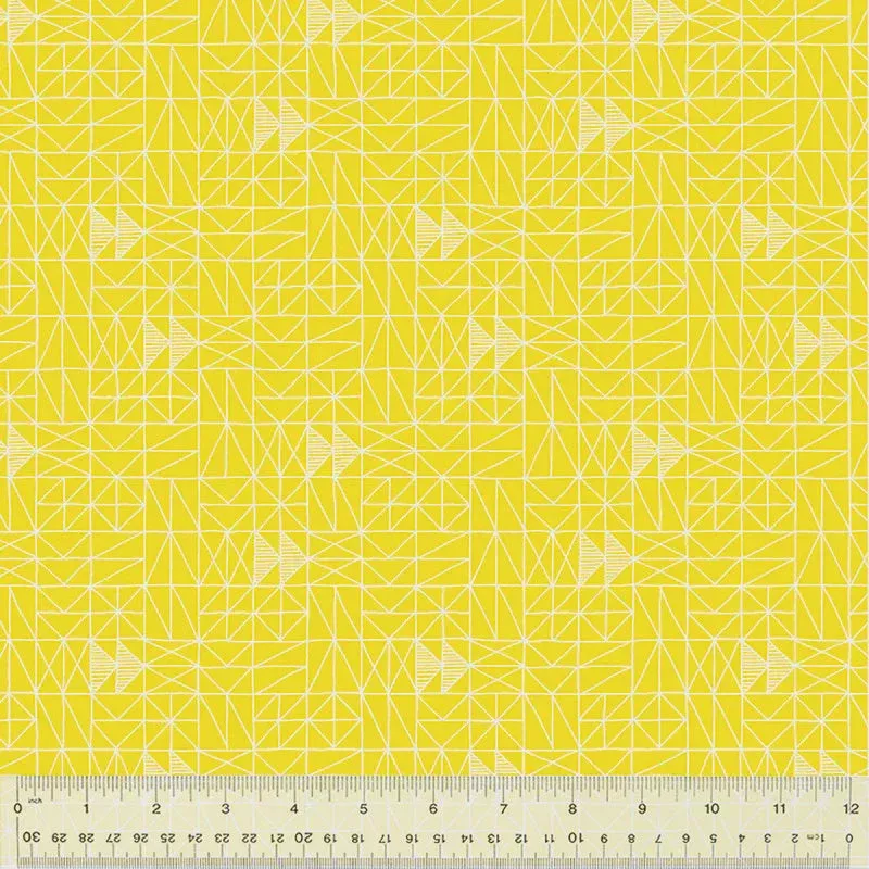 Foundation 2 Patchwork Yellow fabric
