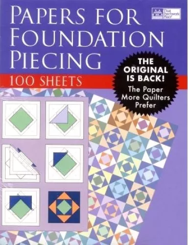 Foundation Piecing Paper That Patchwork Place - 9781564772541 Quilting Notions