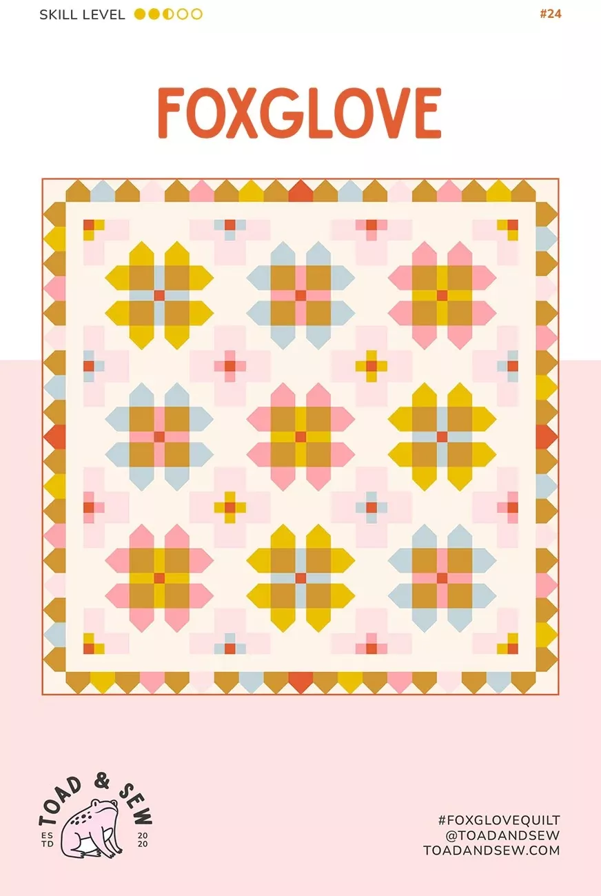 Foxglove Quilt Pattern
