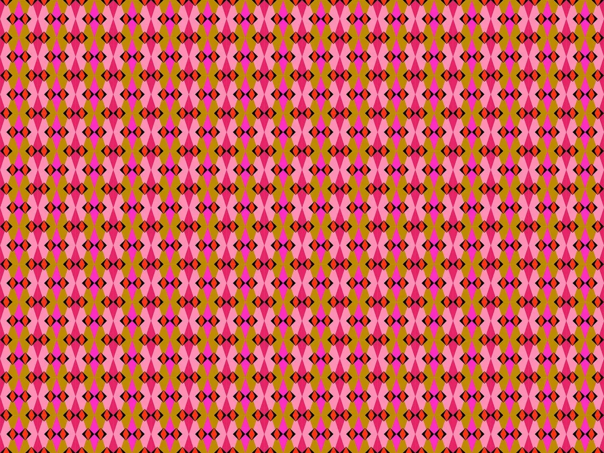 Fractal in Butterscotch fabric | Jumpstart fabric collection
