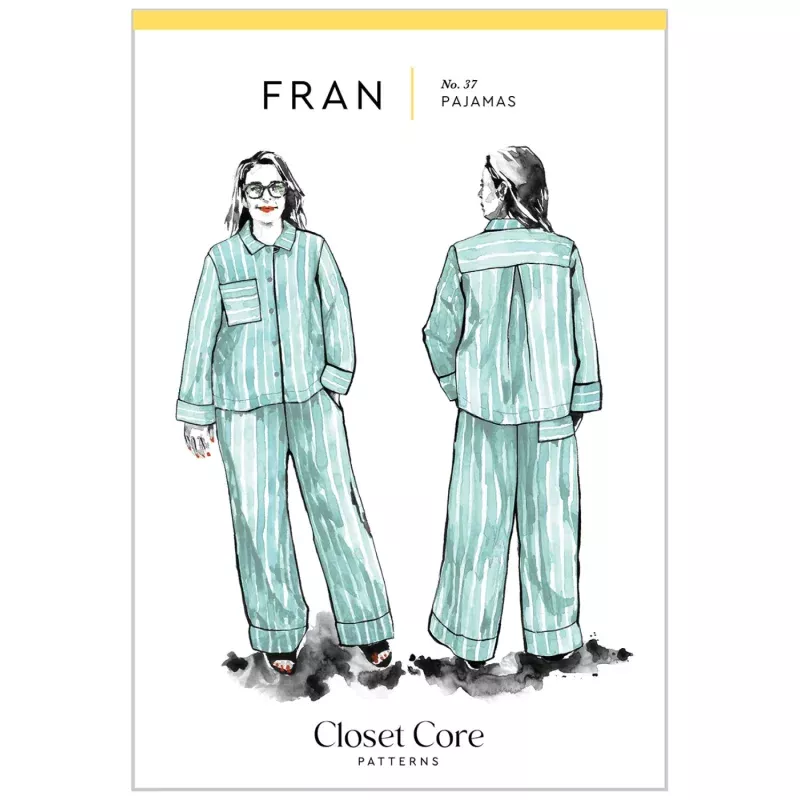 Fran Pajamas Pattern – sizes XXS – 4X
