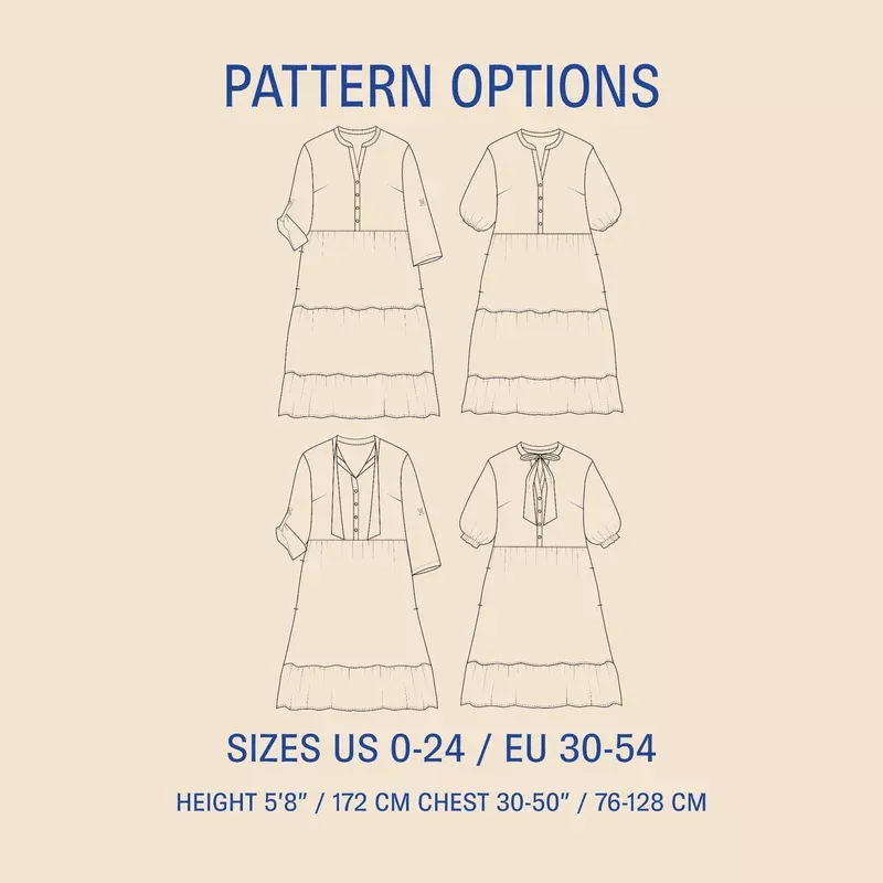Freedom dress sewing pattern
