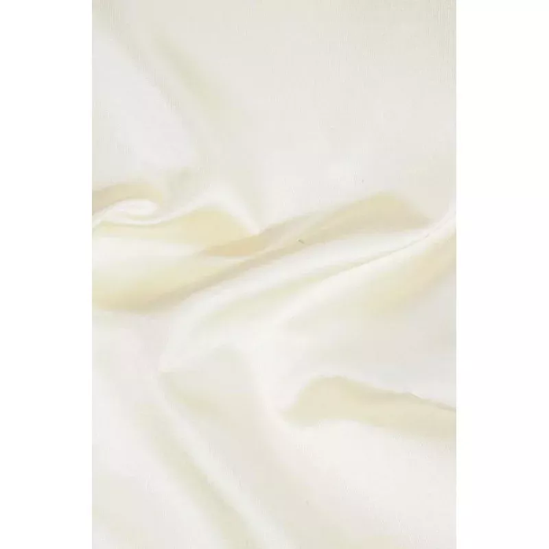 French Vanilla Cotton Silk Fabric