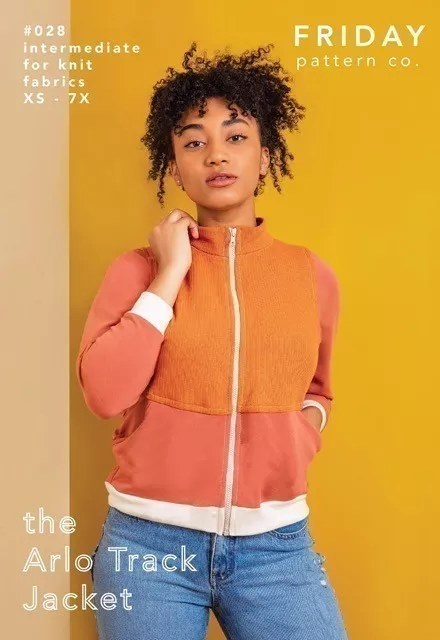 Friday Pattern Co. - Arlo Track Jacket Sewing Pattern