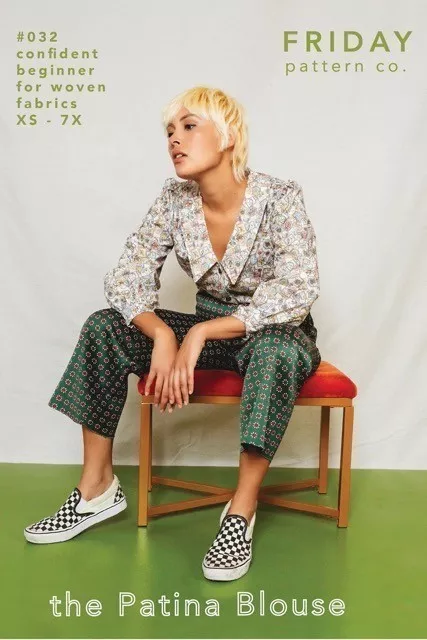 Friday Pattern Co. - Patina Blouse Sewing Pattern