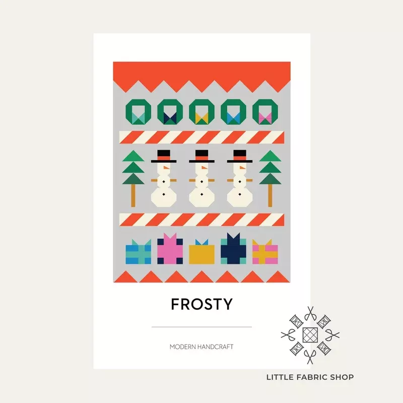 Frosty | Quilt Pattern | Modern Handcraft