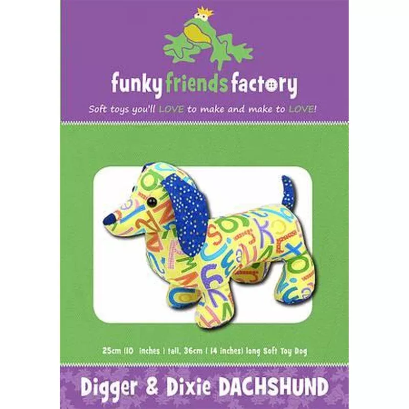 Funky Friends Factory – Digger & Dixie Dachshund