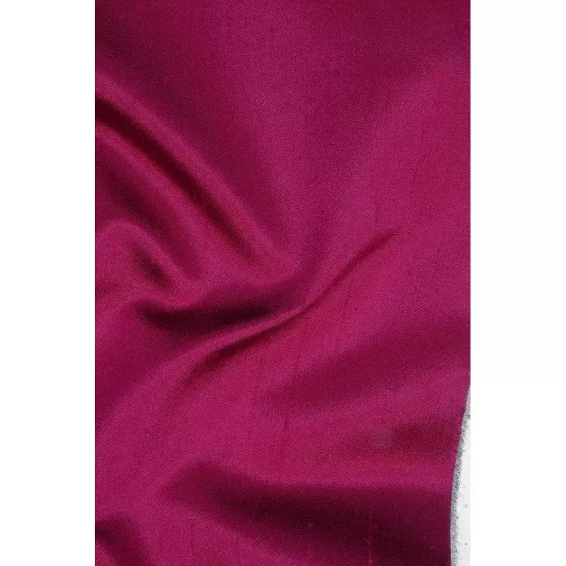 Fuschia Italian Shantung Silk Fabric