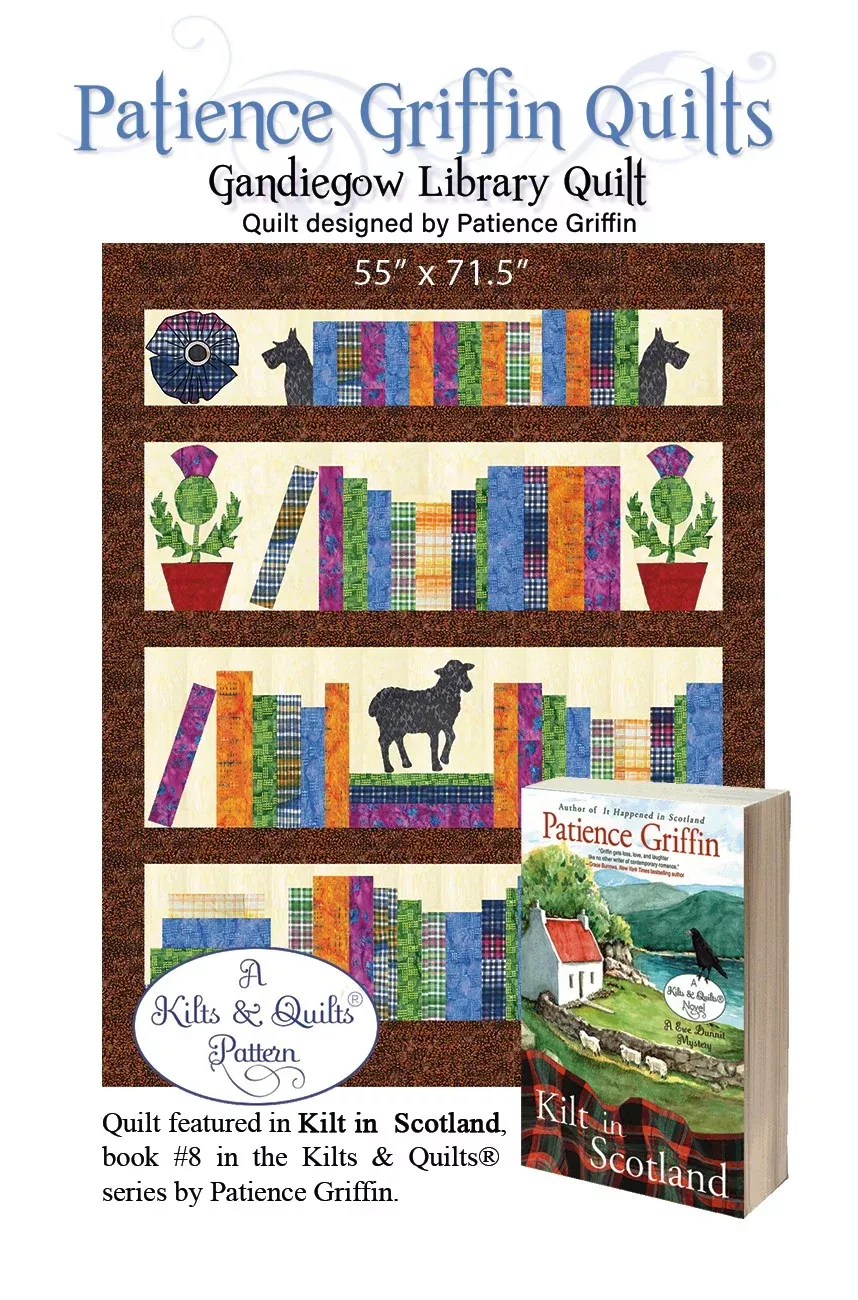 Gandiegow Library Quilt Pattern