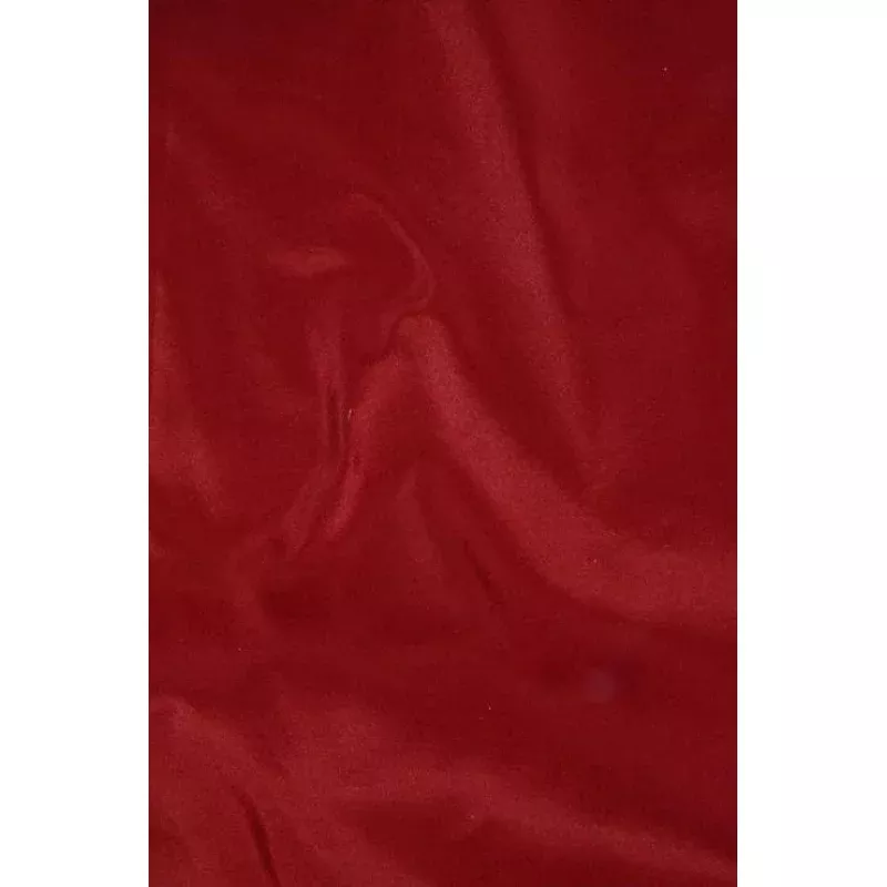 Garnet Red Taffeta Silk Fabric