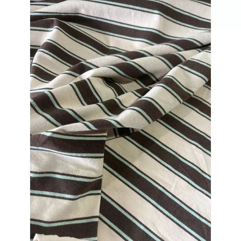 GARRY 005 viscose jersey stripes