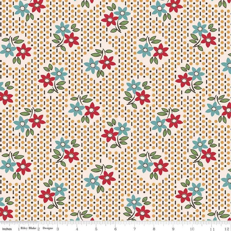 Gentler TimesWide Back Quilting FabricNostalgia – Cider – 108″