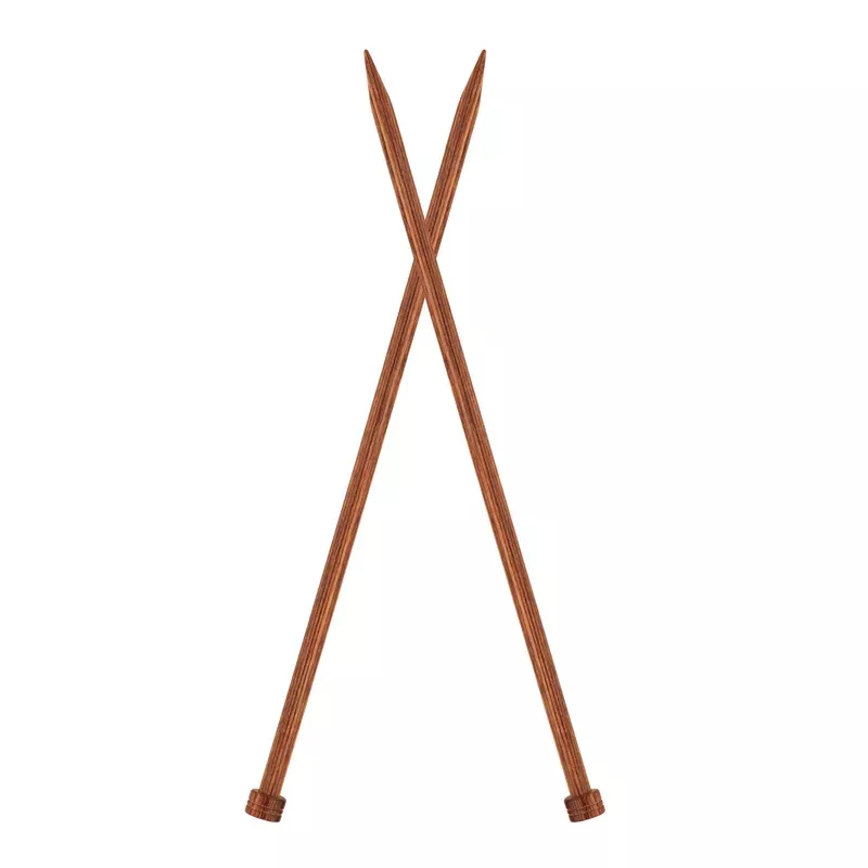 Ginger single pointed knitting needles by KnitPro