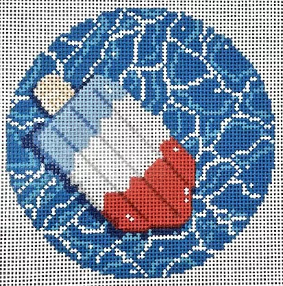 The Gingham Stitchery – Popsicle Floaty Round