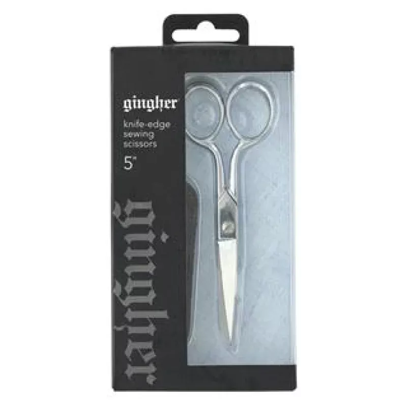 Gingher 5″ Knife Edge Sewing Scissors