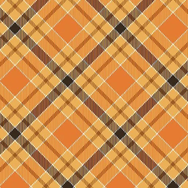 Give Thanks Twill Plaid – Orange