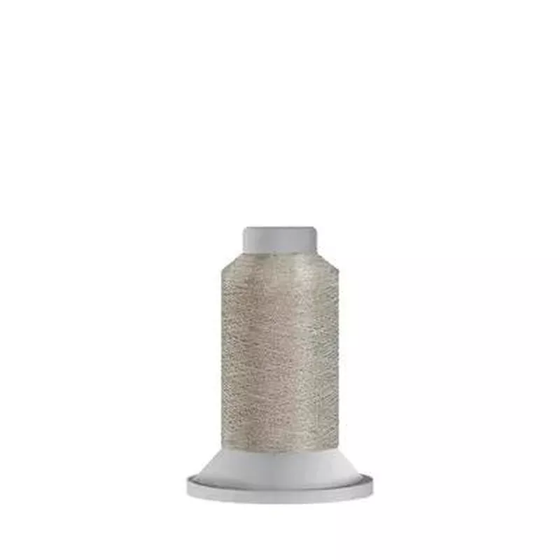 Glide Glisten Metallic Thread 730yds – Deep Silver