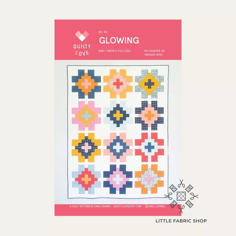 Glowing Quilt | Quilt Pattern | Quilty Love