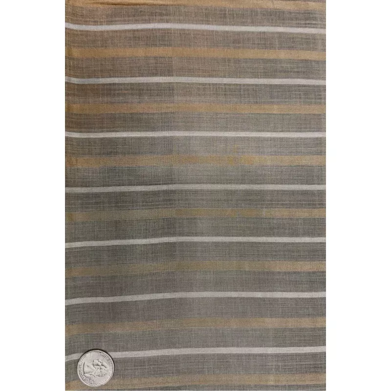 Gold Sand Stripe Cotton Novelty COT-213
