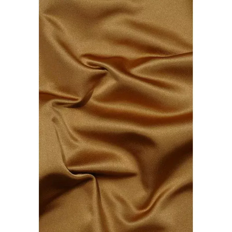 Gold Silk Duchess Satin Fabric
