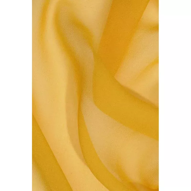 Gold Silk Georgette Fabric