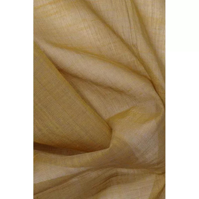 Golden Glow Cotton Voile Fabric